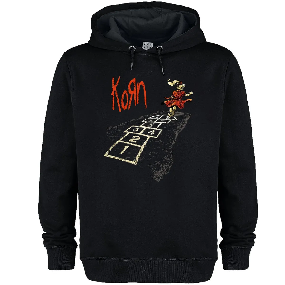 Amplified Unisex Adult Follow The Leader Hopscotch Korn Hoodie