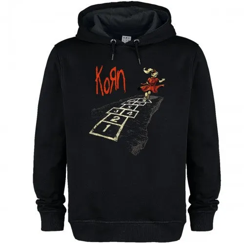 Amplified Unisex Adult Follow The Leader Hopscotch Korn Hoodie