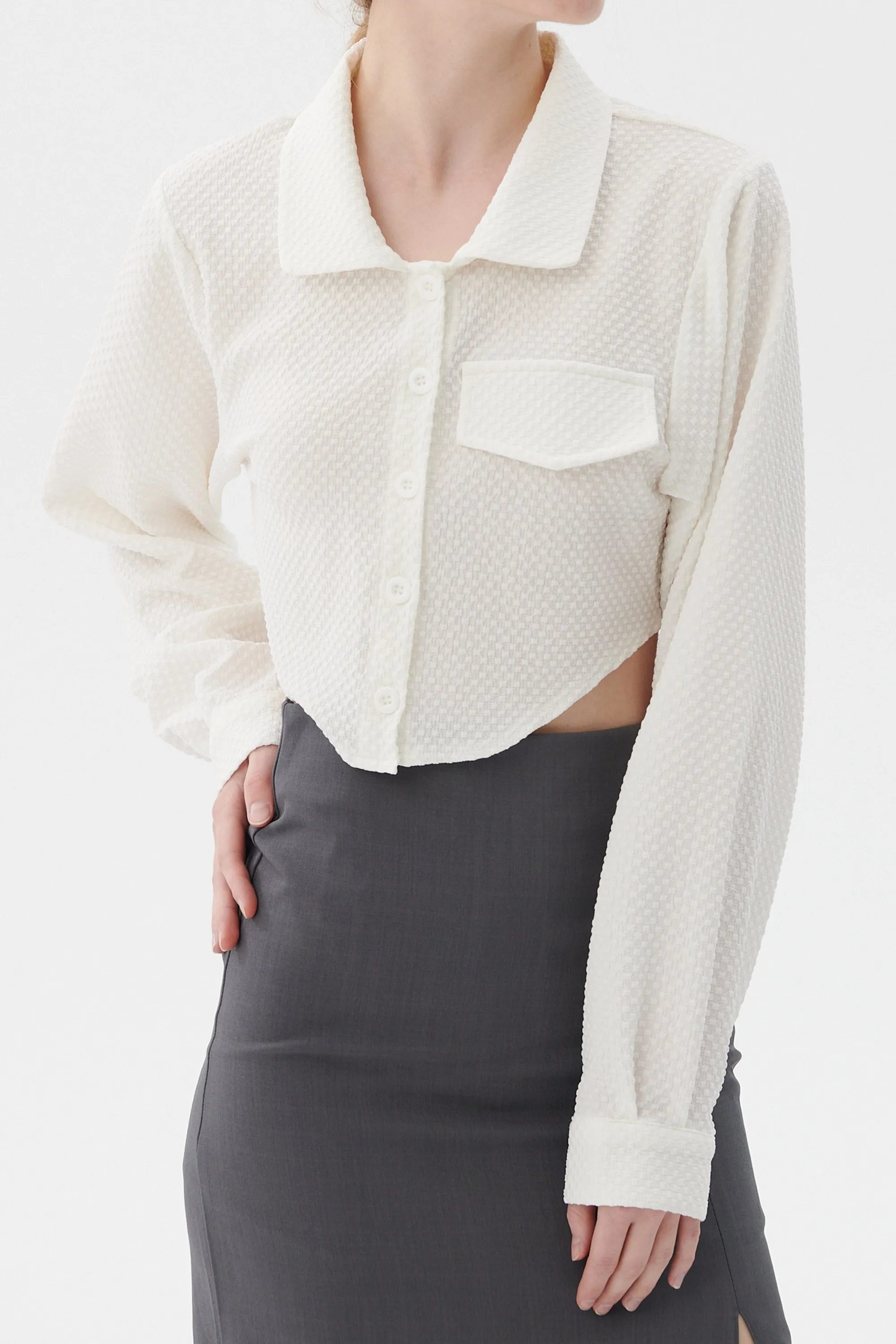 Anna Cropped Shirt