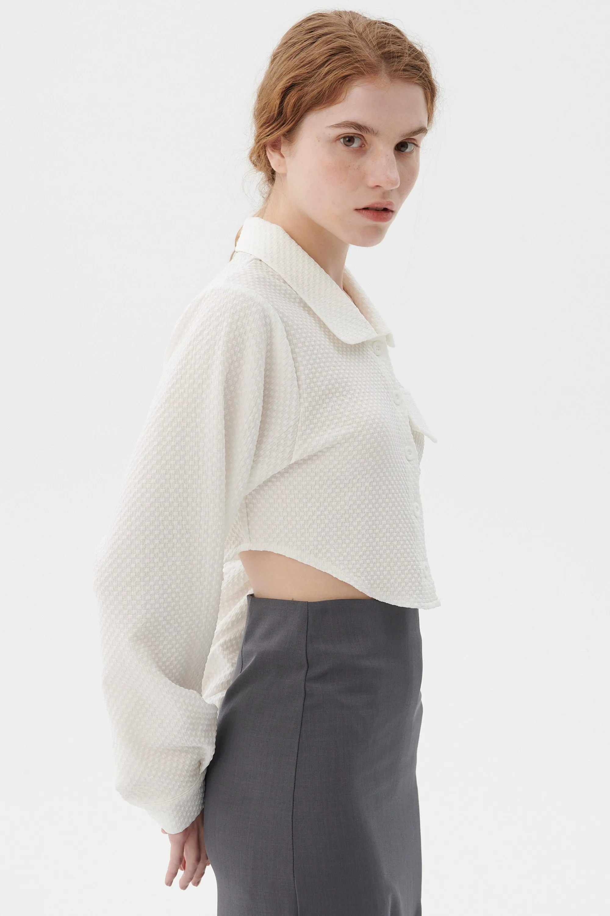 Anna Cropped Shirt