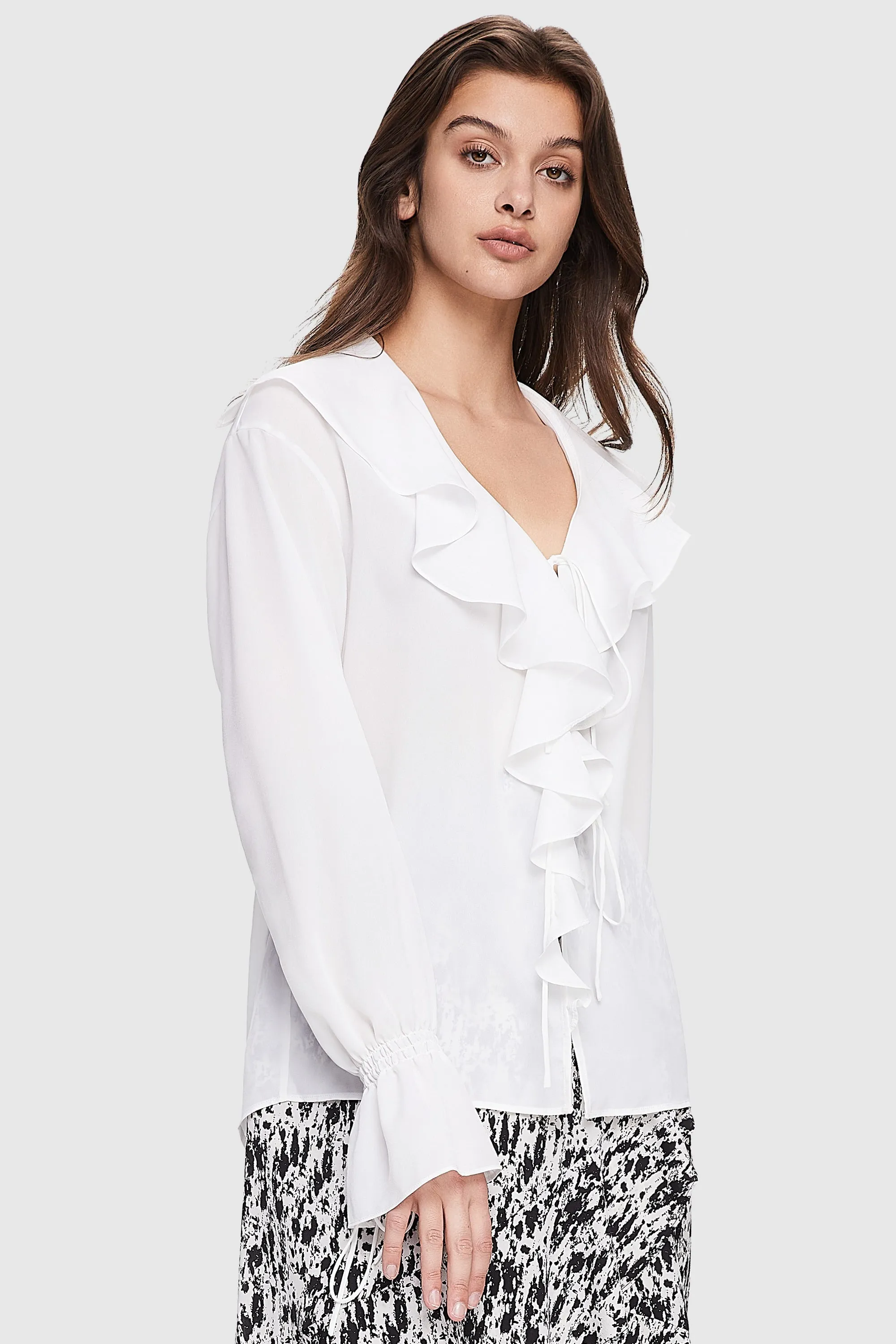 Business Casual Chiffon Blouse