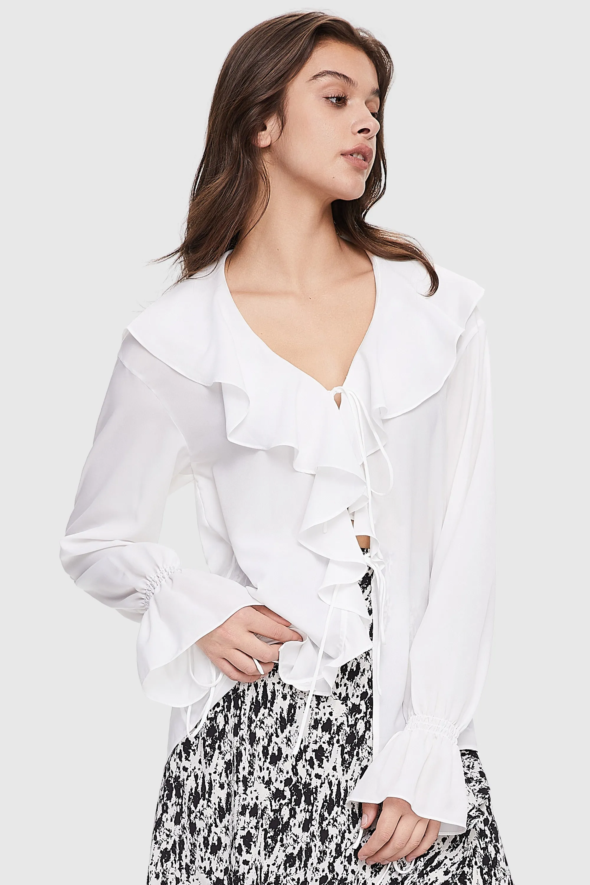 Business Casual Chiffon Blouse