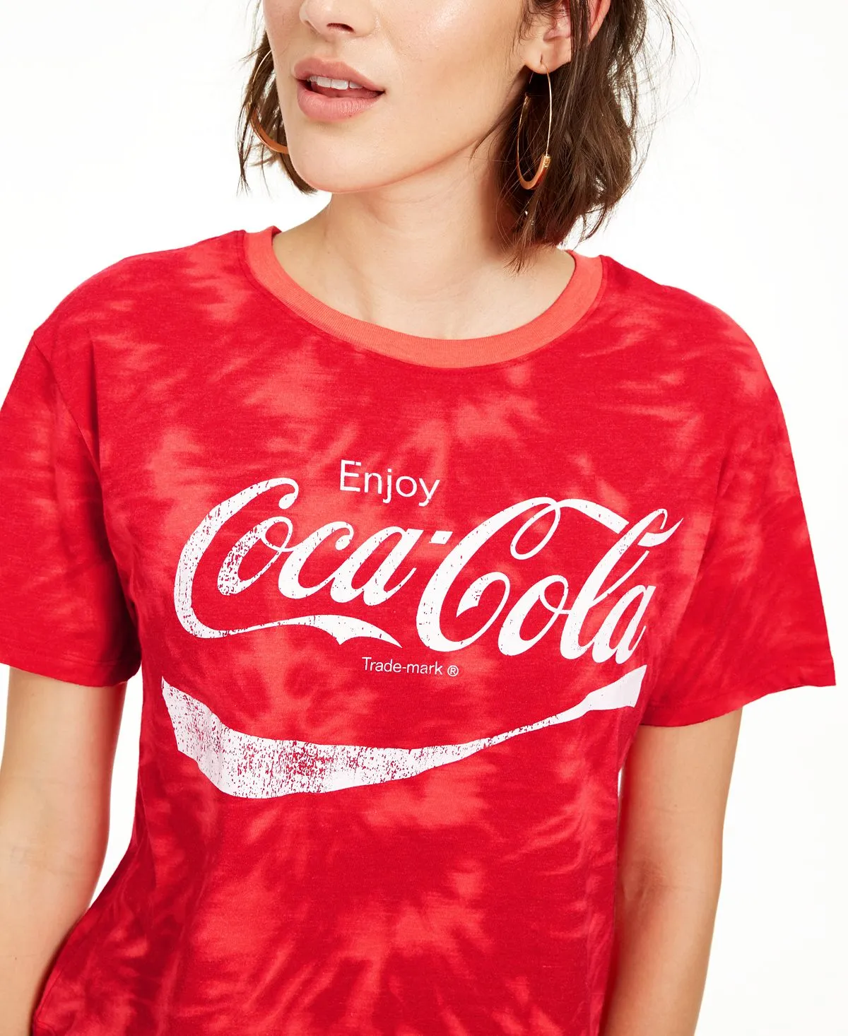 Coca-Cola Tie-Dye Junior Love Tribe T-Shirt, Multi