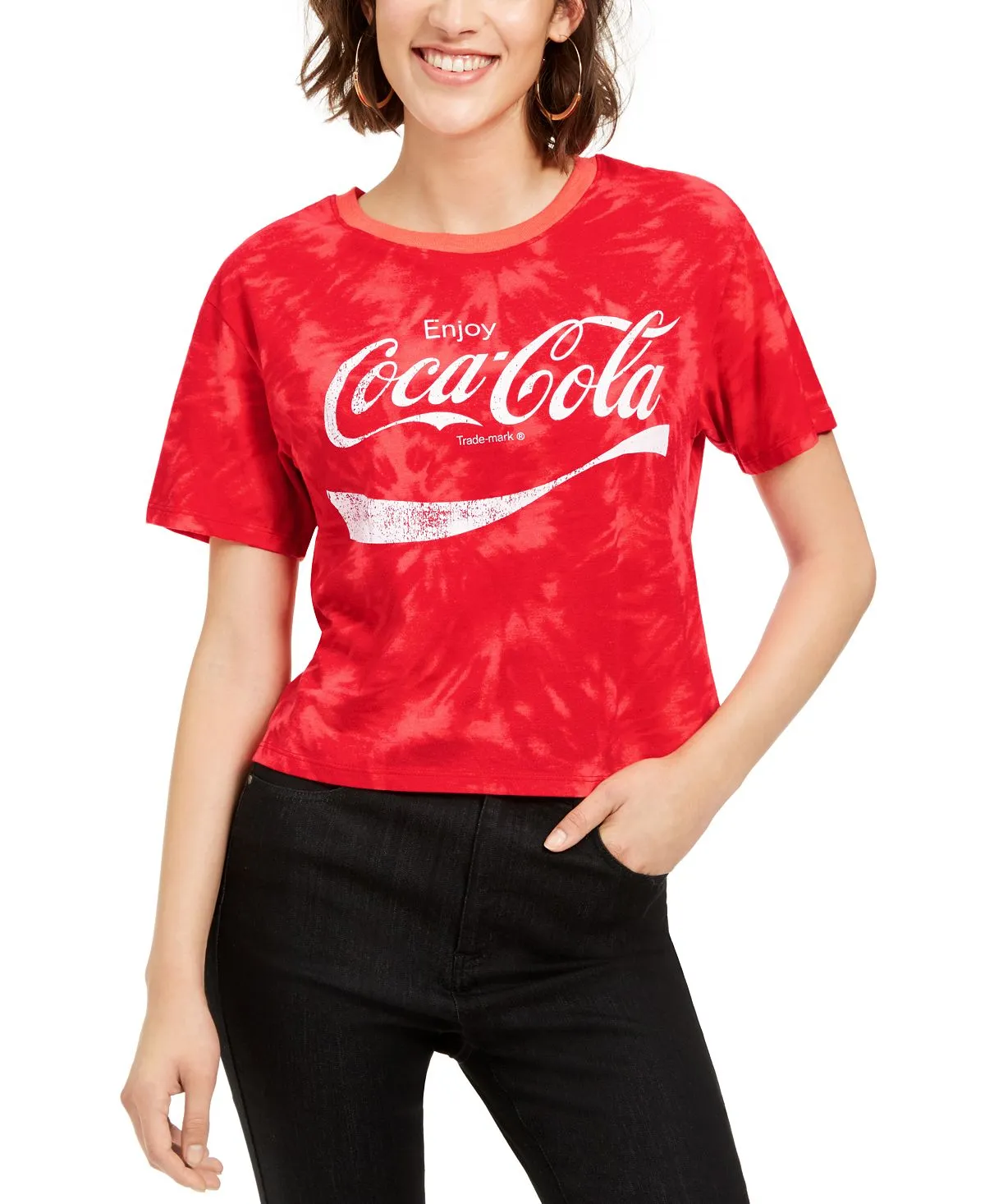 Coca-Cola Tie-Dye Junior Love Tribe T-Shirt, Multi