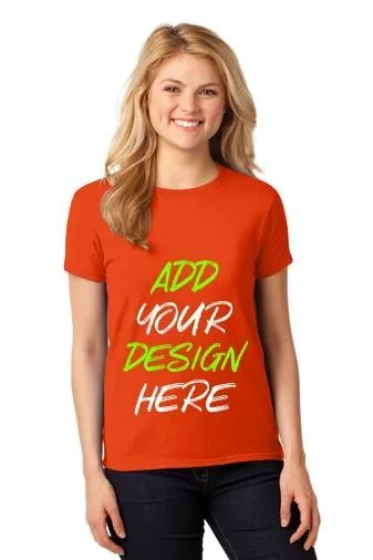 Custom Ladies' Heavy Cotton T-Shirt  5000L