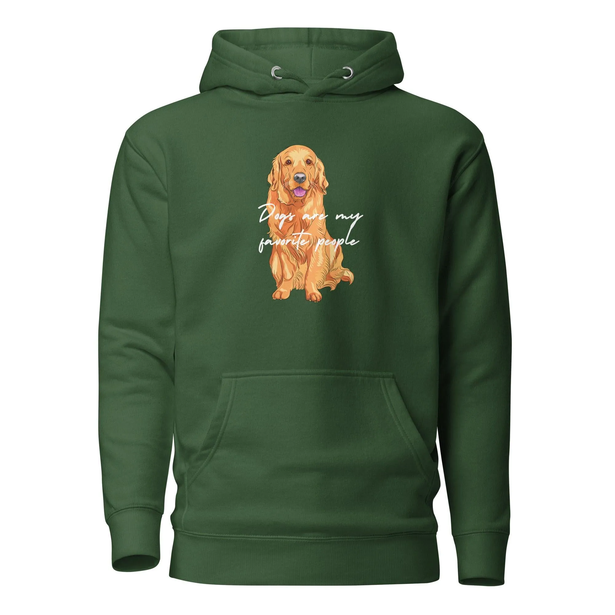 Dog Lover Premium Cotton Hoodie, Dogs Are My Favorite People