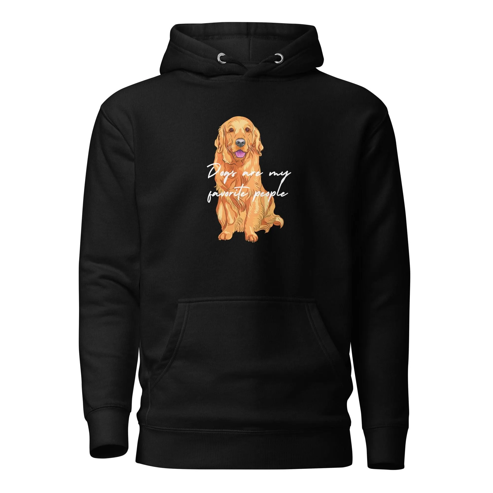 Dog Lover Premium Cotton Hoodie, Dogs Are My Favorite People