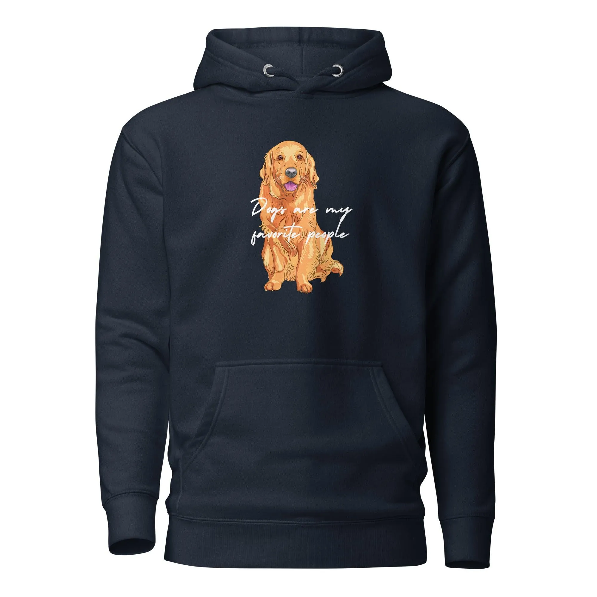 Dog Lover Premium Cotton Hoodie, Dogs Are My Favorite People