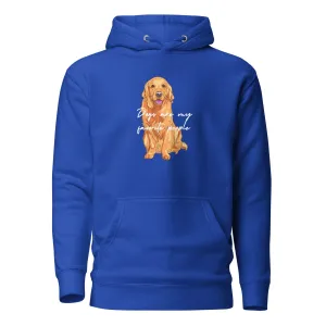 Dog Lover Premium Cotton Hoodie, Dogs Are My Favorite People