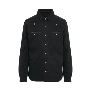 DRKSHDW Outershirt Padded Jacket in Black