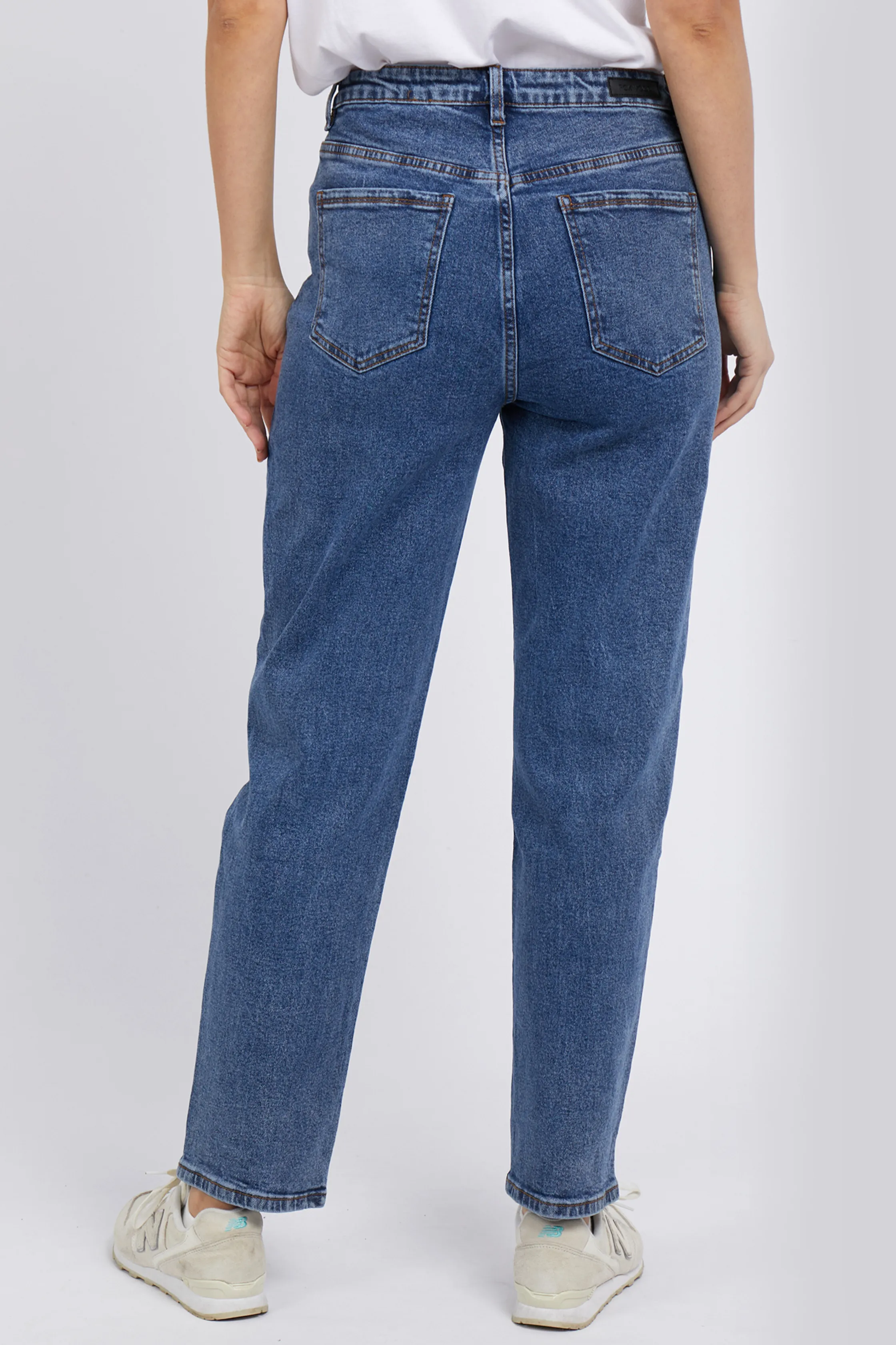 ENMORE WIDE LEG JEAN- Blue