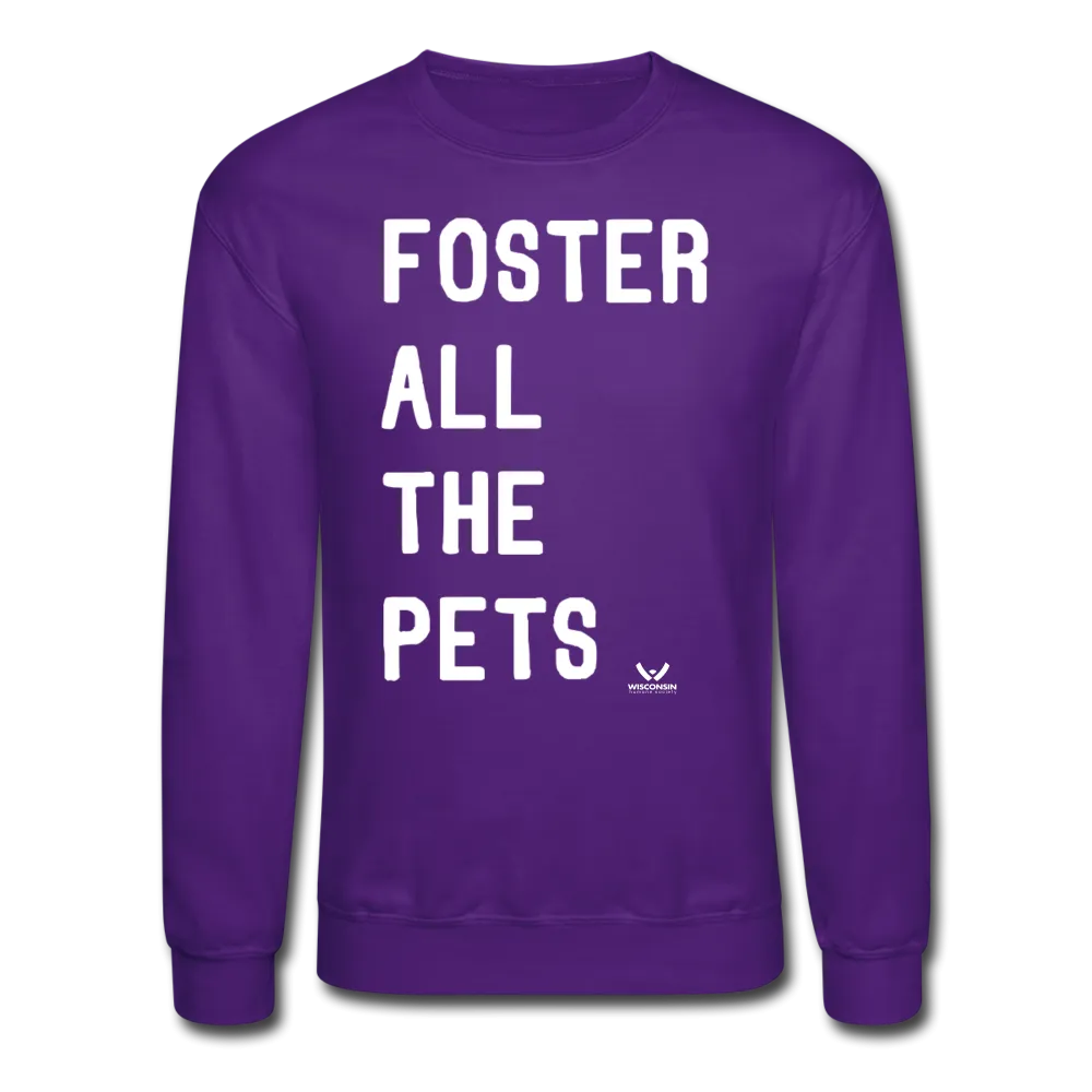 Foster All the Pets Crewneck Sweatshirt