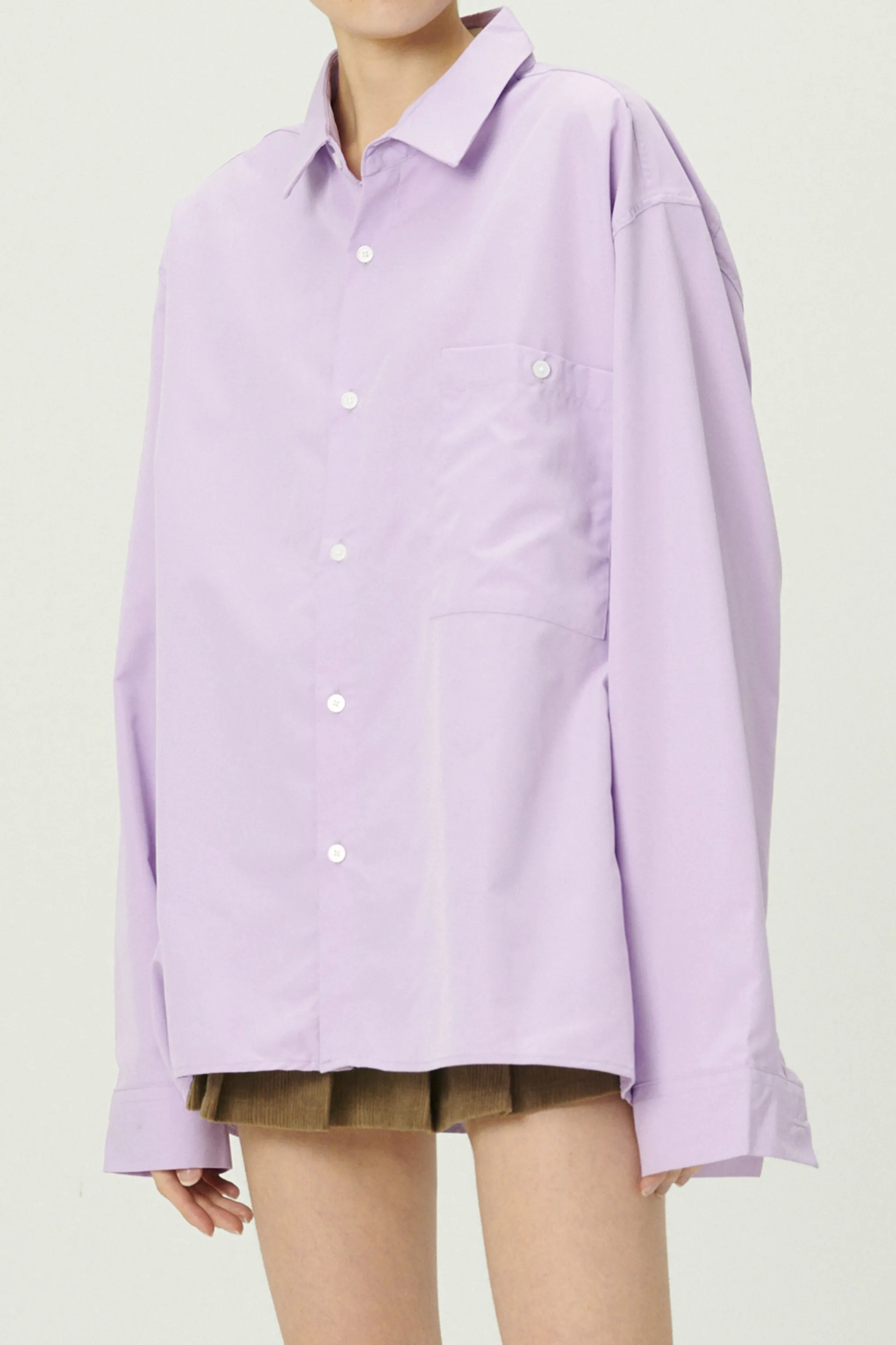 Hayden Pocket Front Boyfriend Shirt