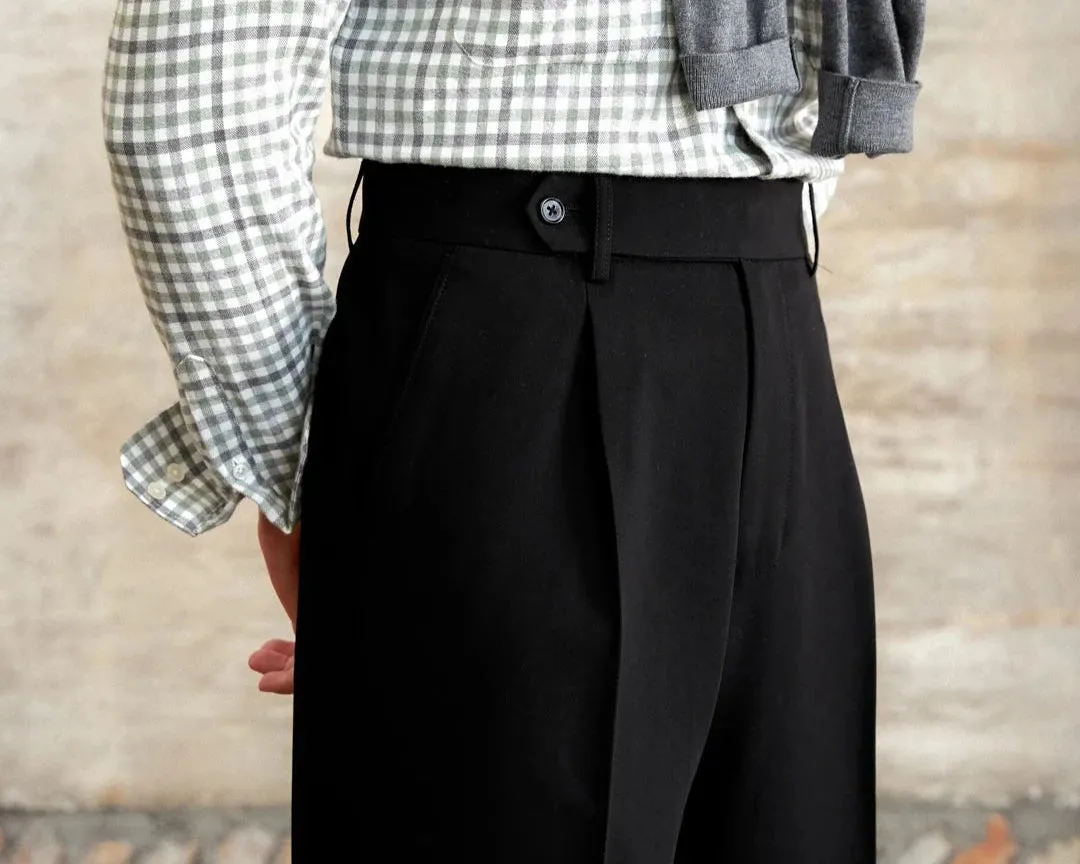 Italian straight style elegant pants