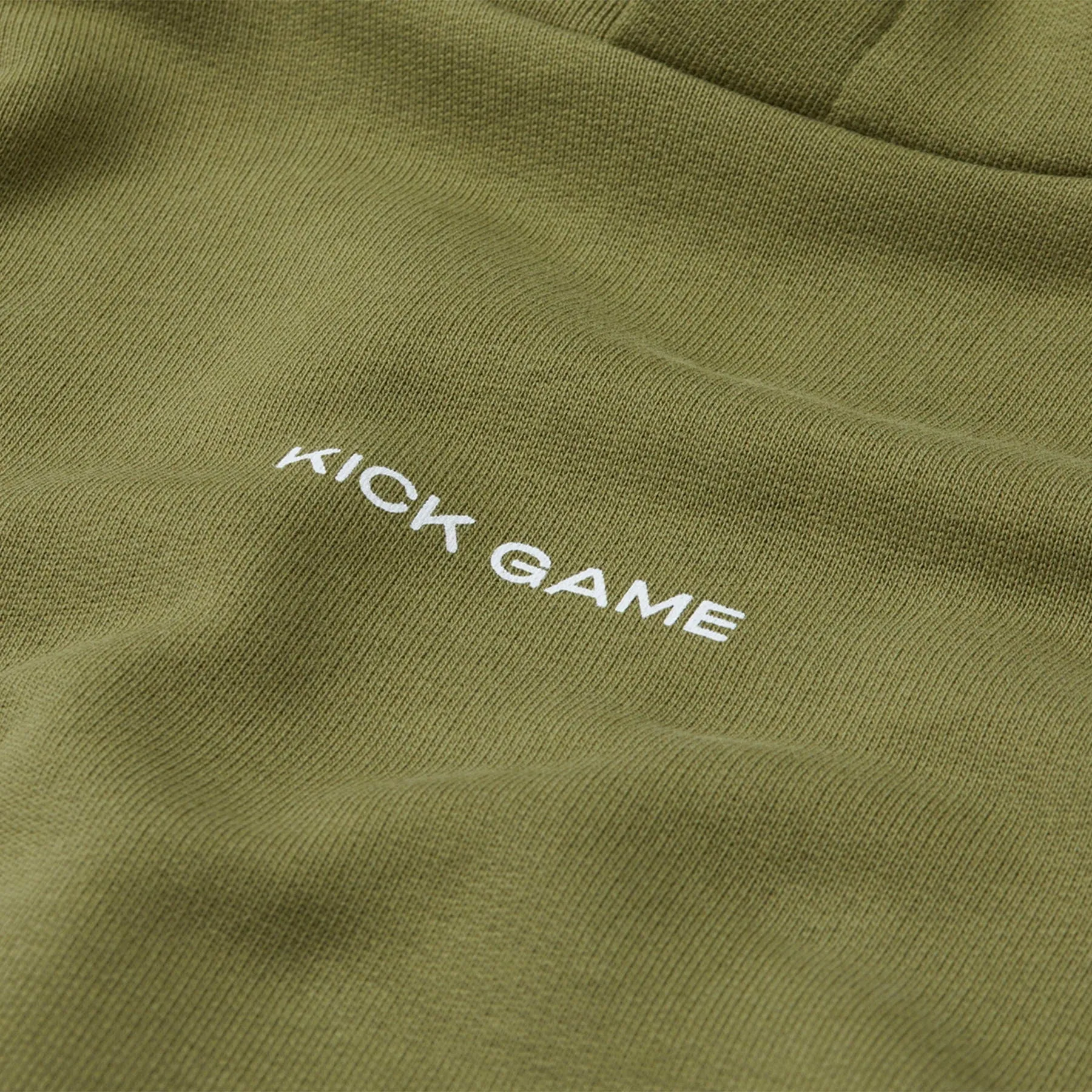 Kick Game Logo Hoodie 'Olive'