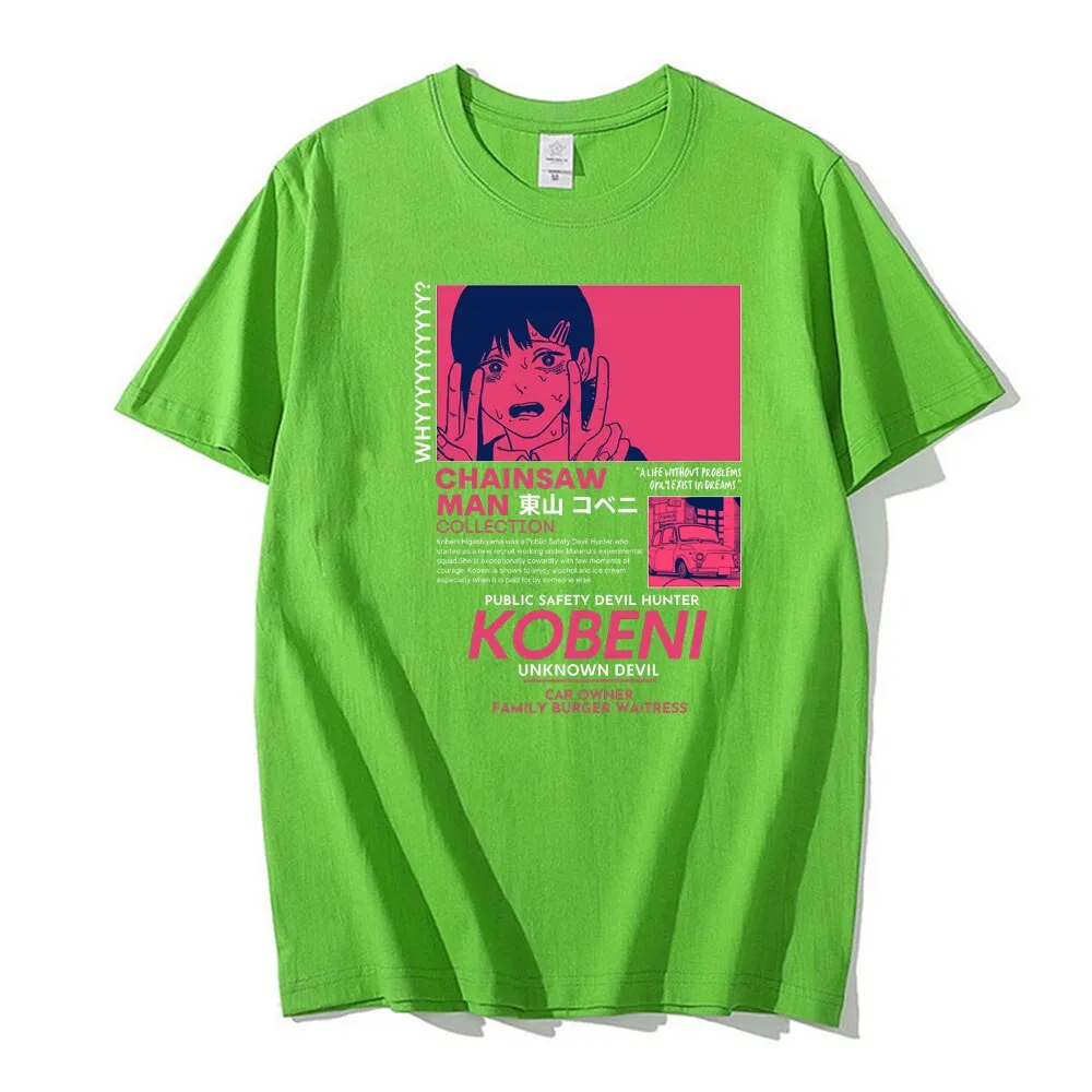 Kobeni T Shirt Chainsaw Man (Colors Available)