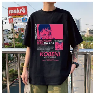 Kobeni T Shirt Chainsaw Man (Colors Available)