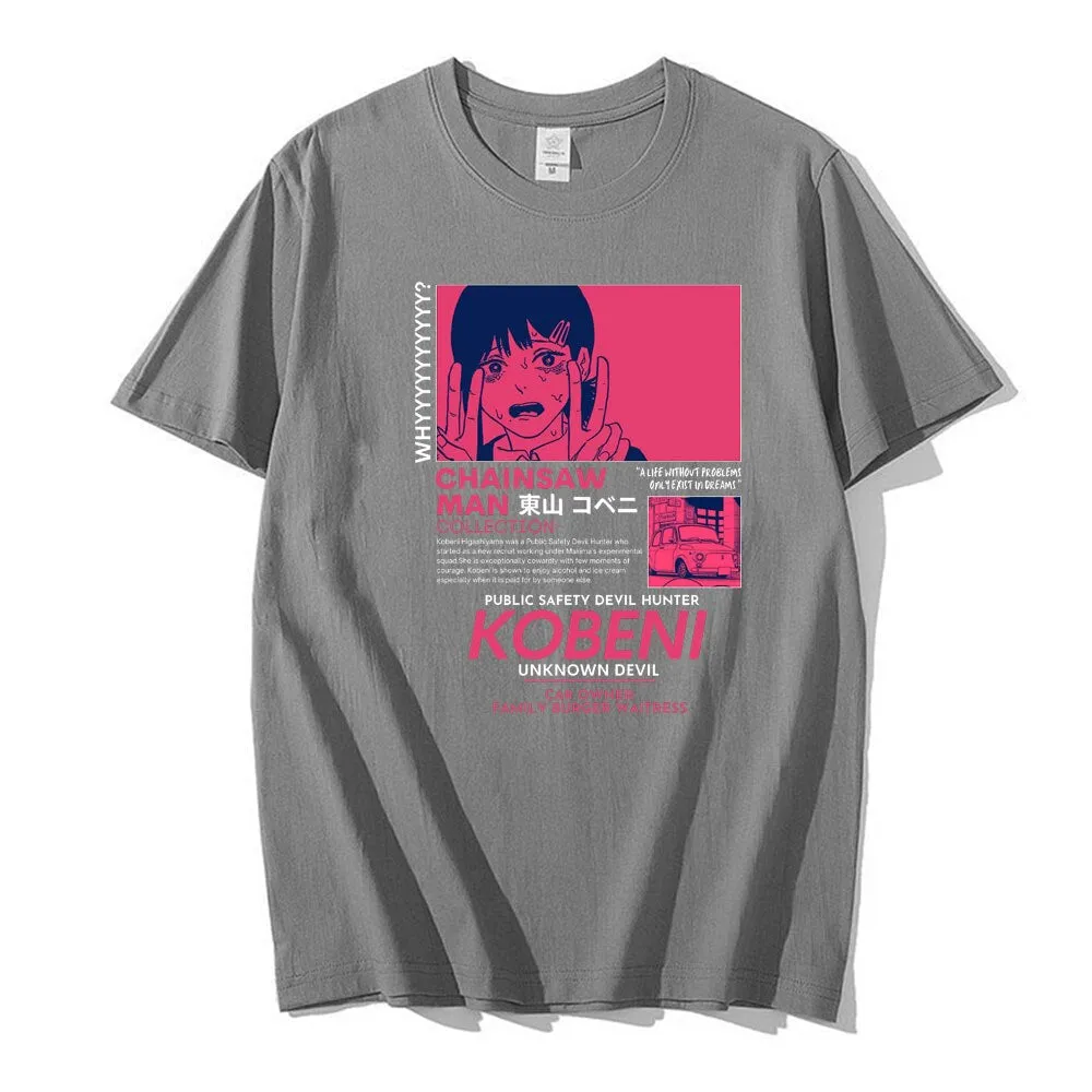 Kobeni T Shirt Chainsaw Man (Colors Available)