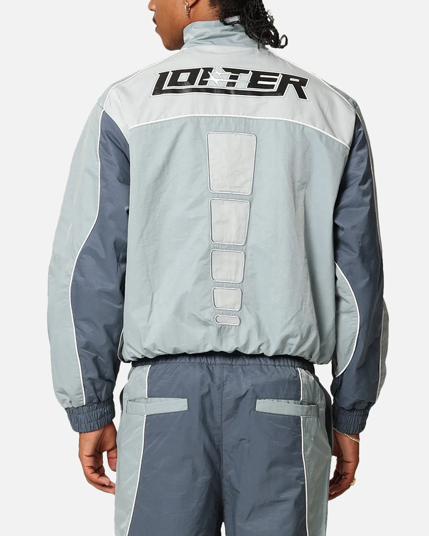 Loiter Paradise Track Jacket Blue