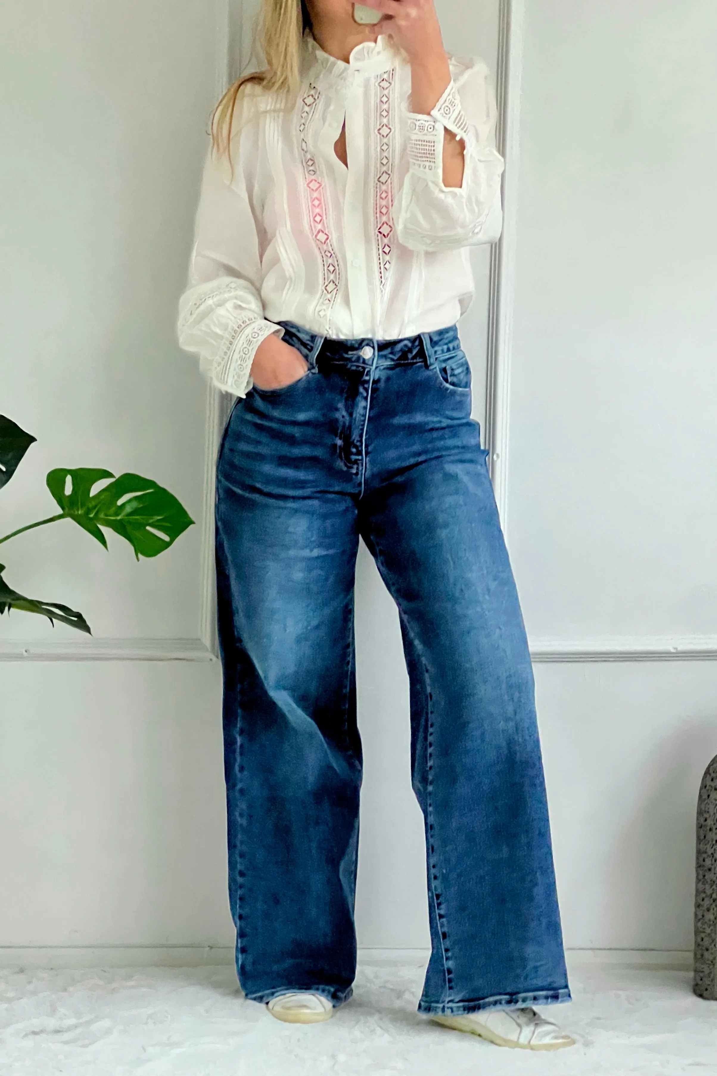 Lydia Denim Jeans | Mid Wash