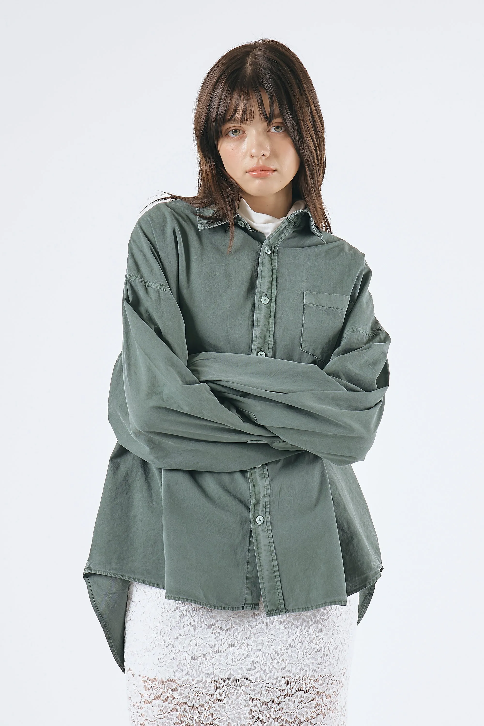 Lydia Oversized Washed Shirt