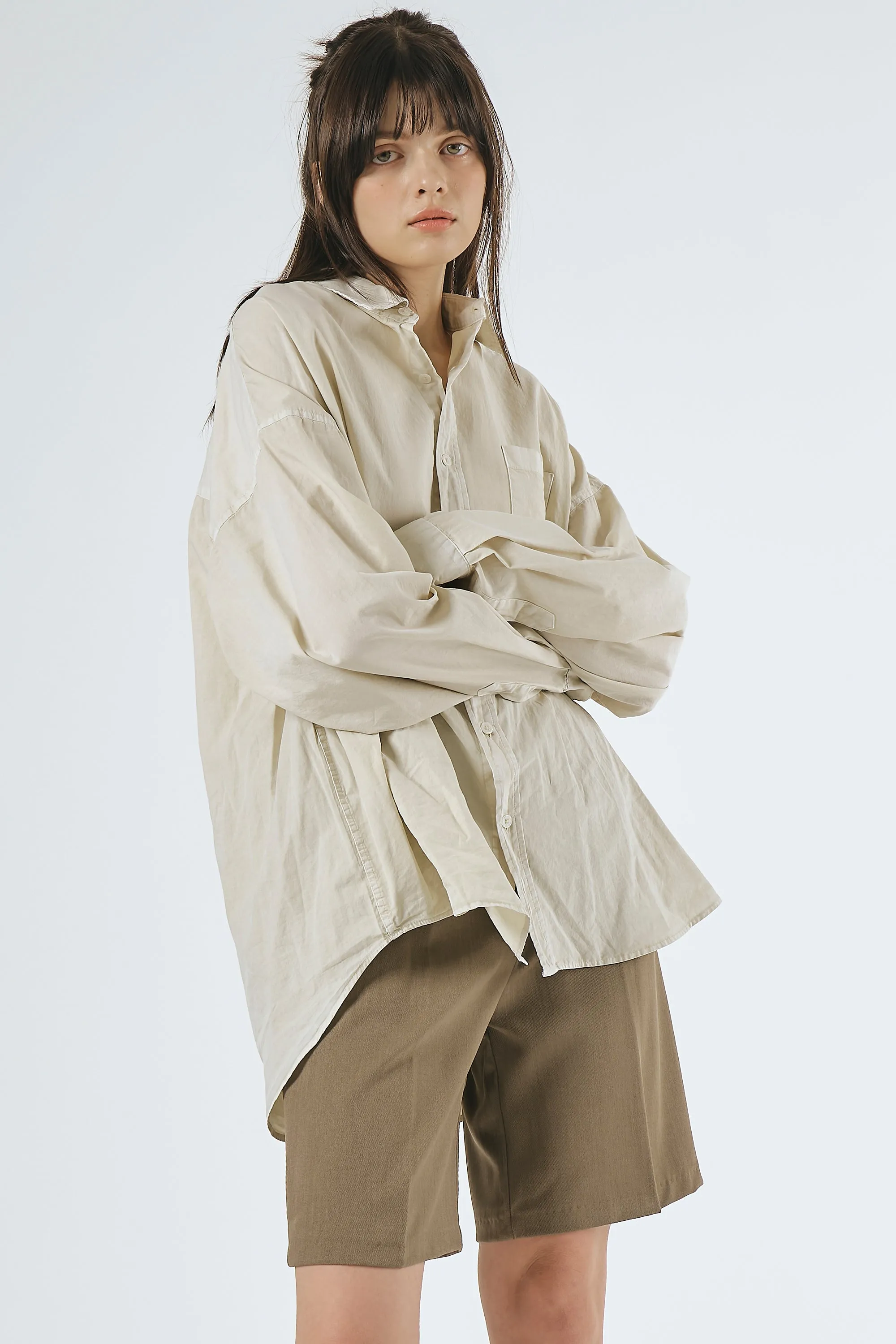 Lydia Oversized Washed Shirt