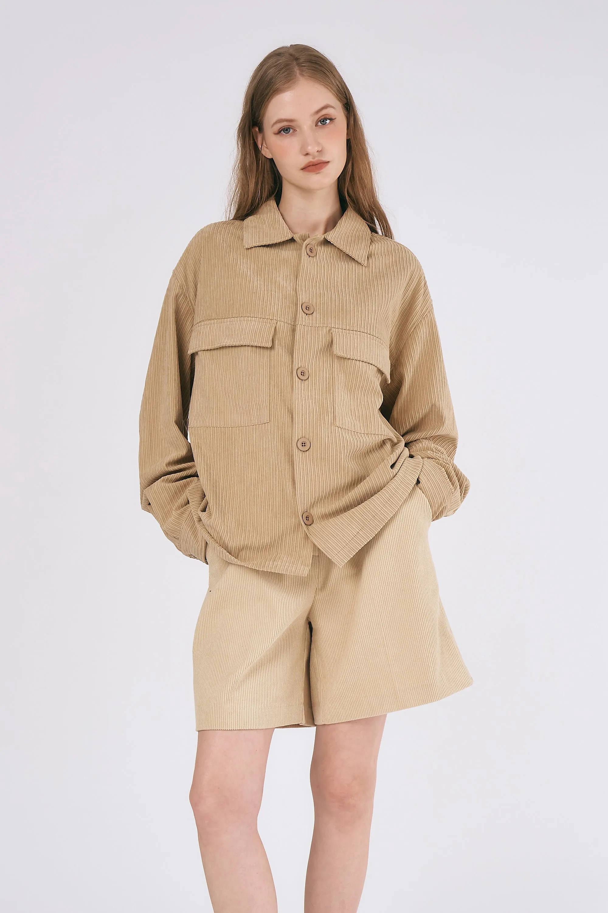 Madison Oversized Cord Jacket