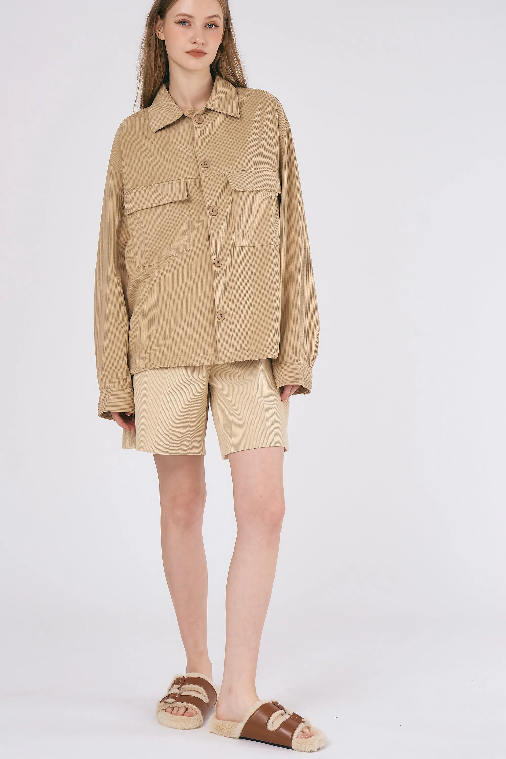 Madison Oversized Cord Jacket