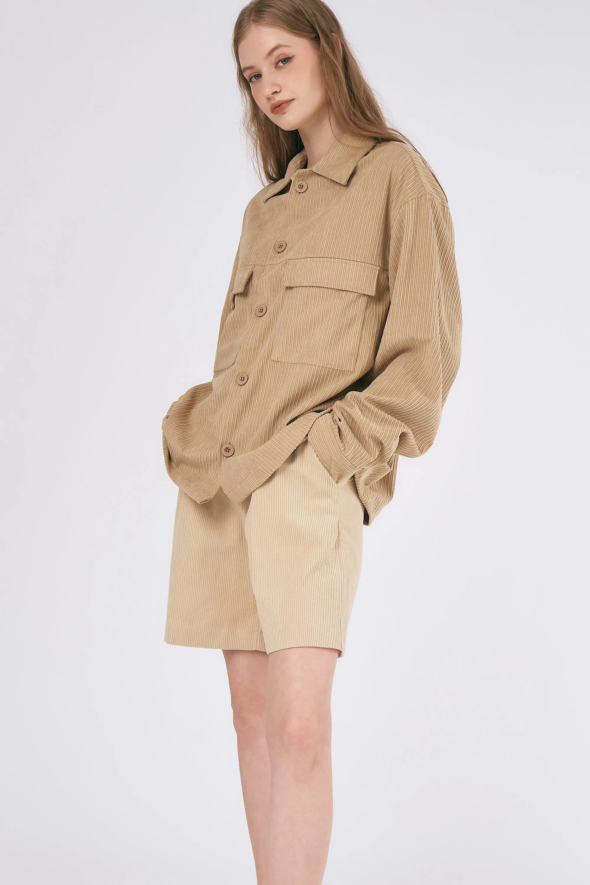 Madison Oversized Cord Jacket