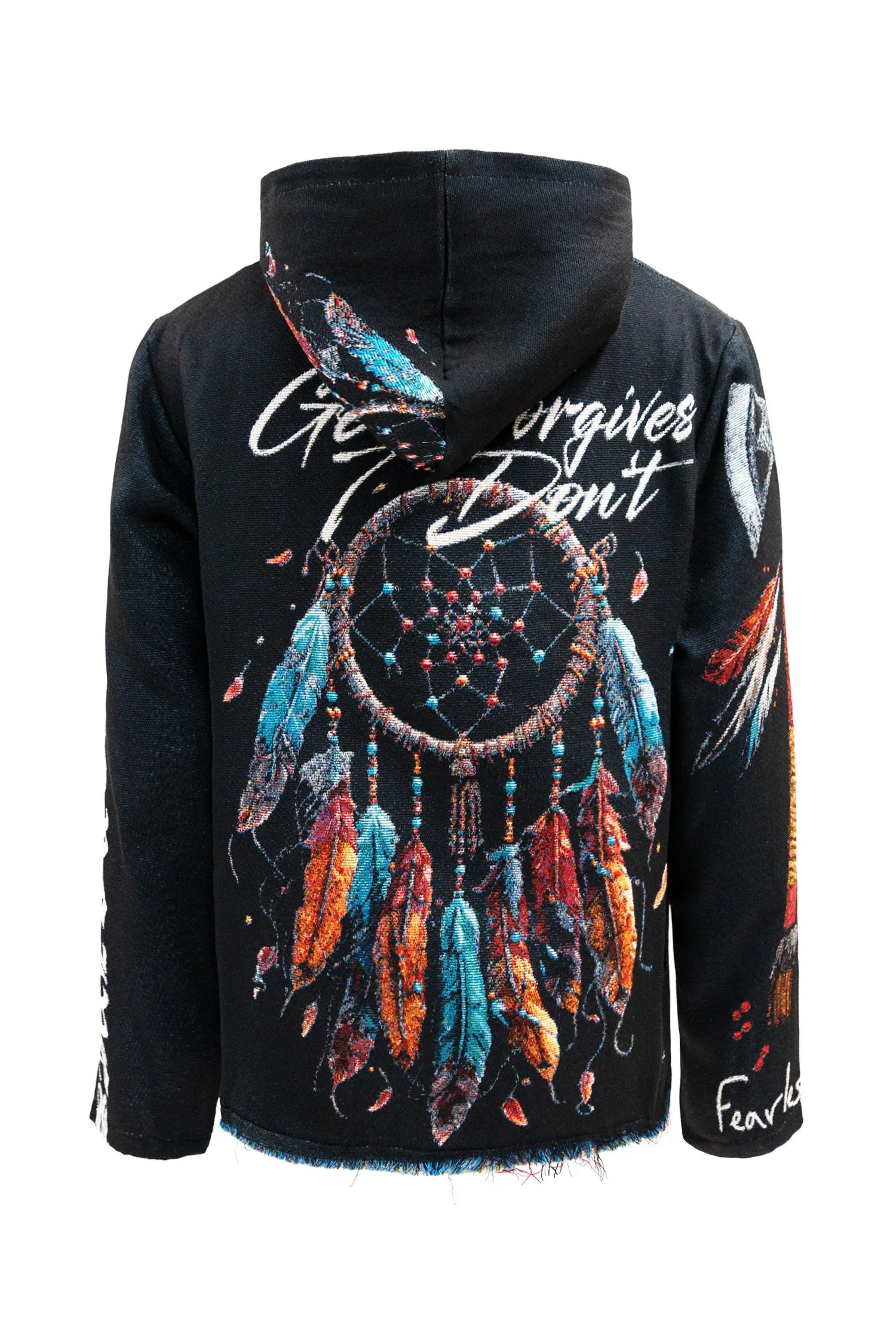 Men's Premium Apache Tapestry Jacquard Long Sleeve Hoodie