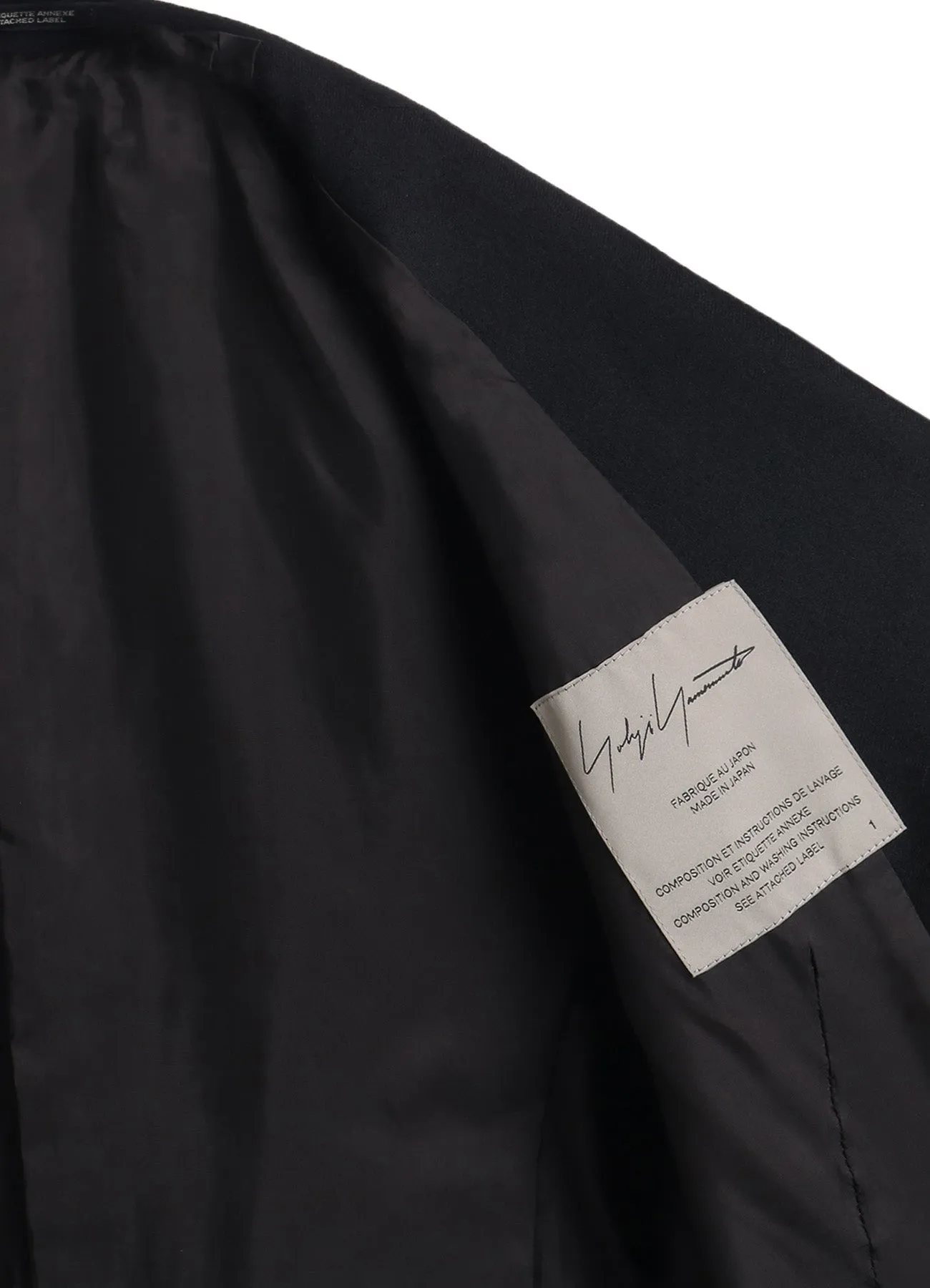 MILLING SERGE DRAPED JACKET