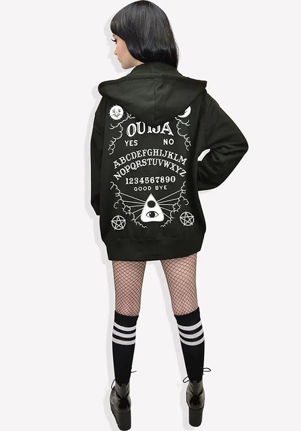 Ouija Board | ZIPPED HOODIE