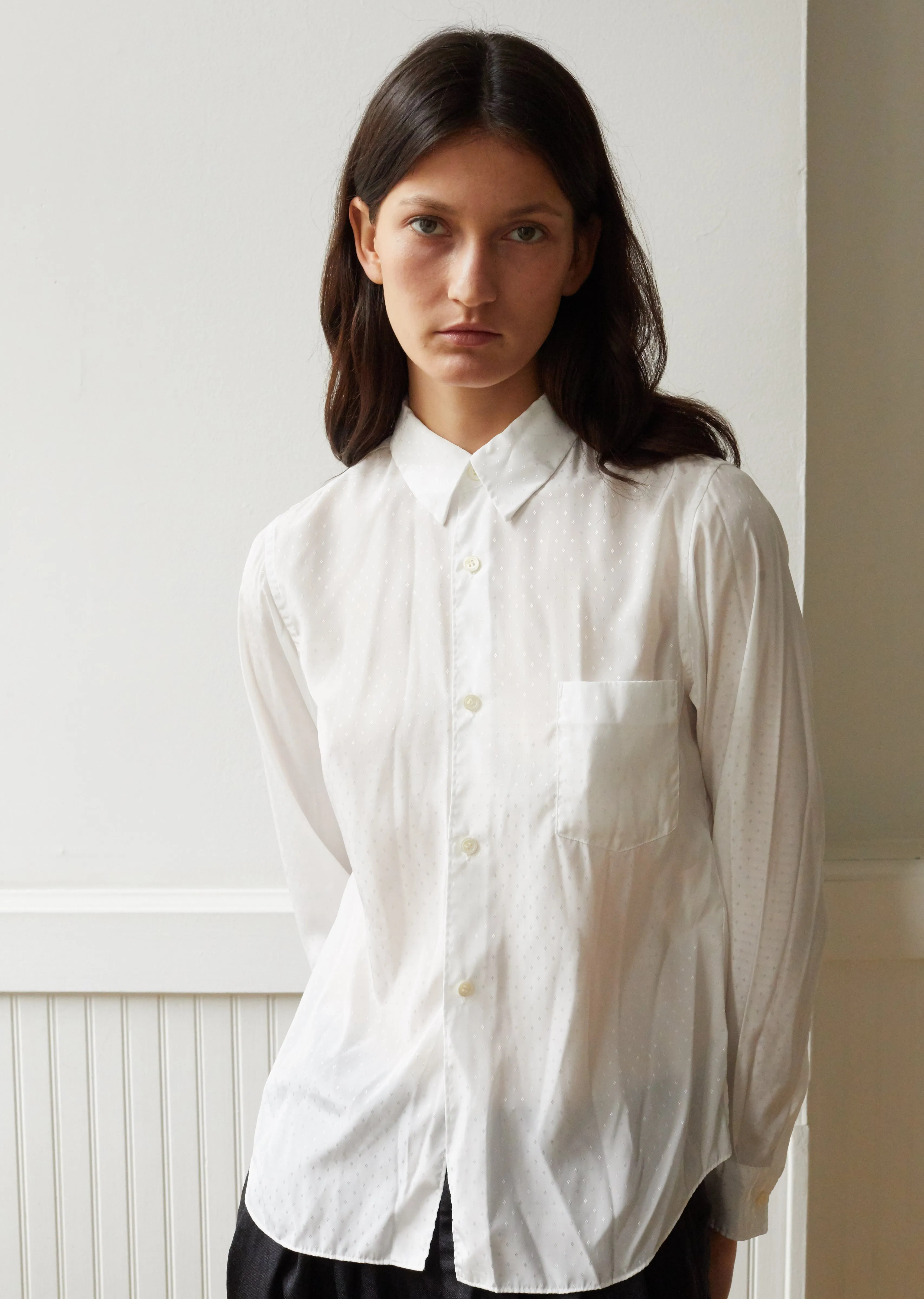 Polyester Dobby Taffeta Garment Treated Shirt