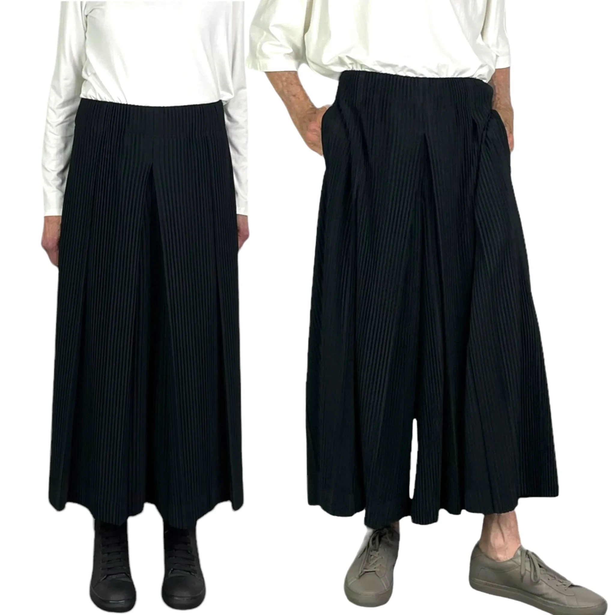 TUCKED WIDE LEG PANT