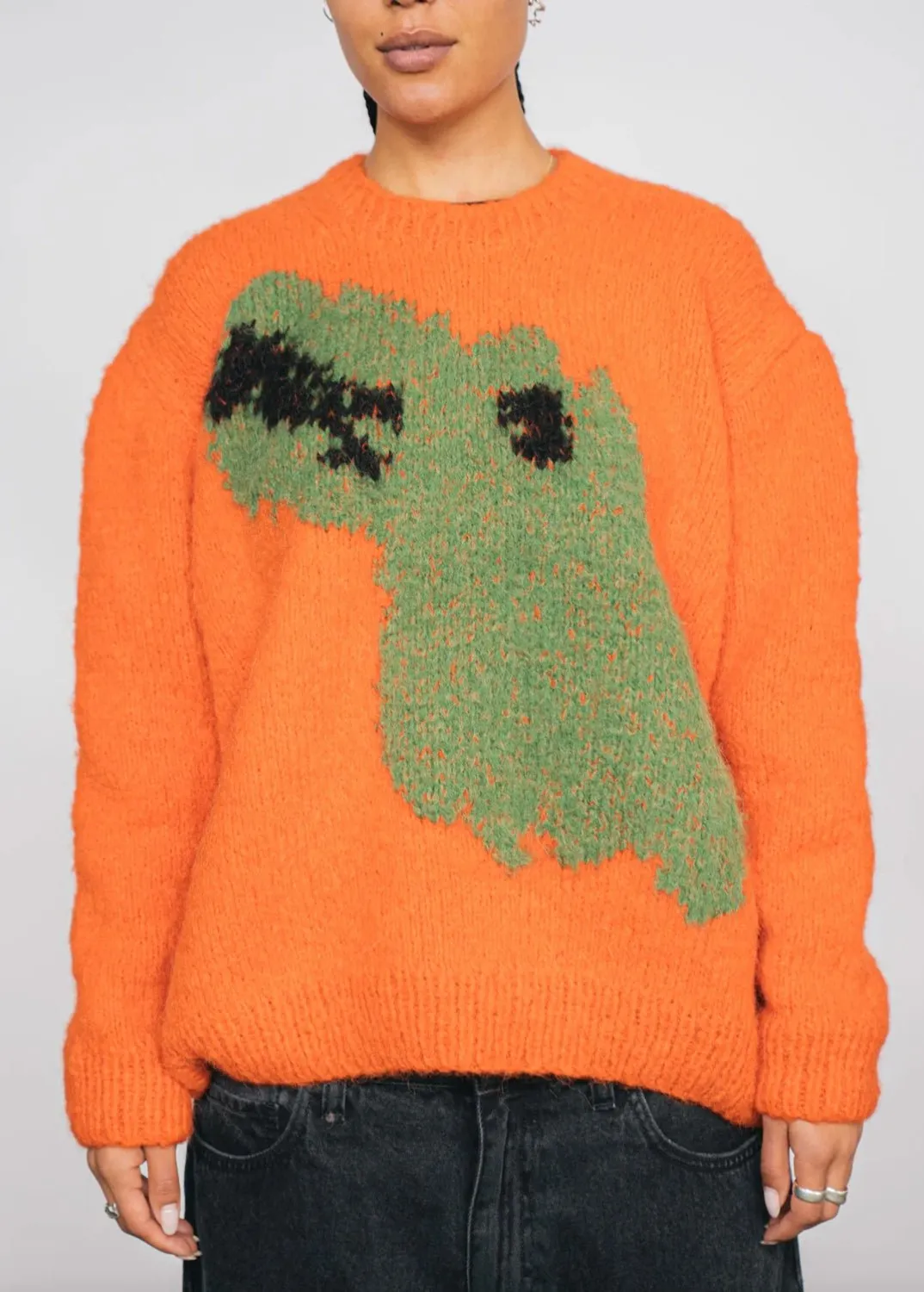 W.I.L.D. A.N.I.M.A.L.S. - Crocodile, Duckling Pullover in Orange