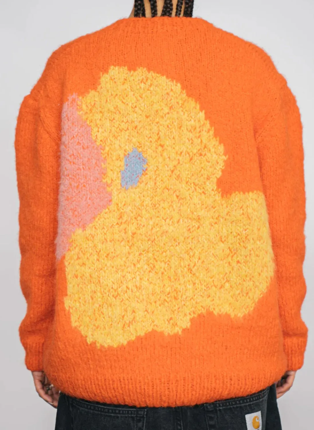 W.I.L.D. A.N.I.M.A.L.S. - Crocodile, Duckling Pullover in Orange